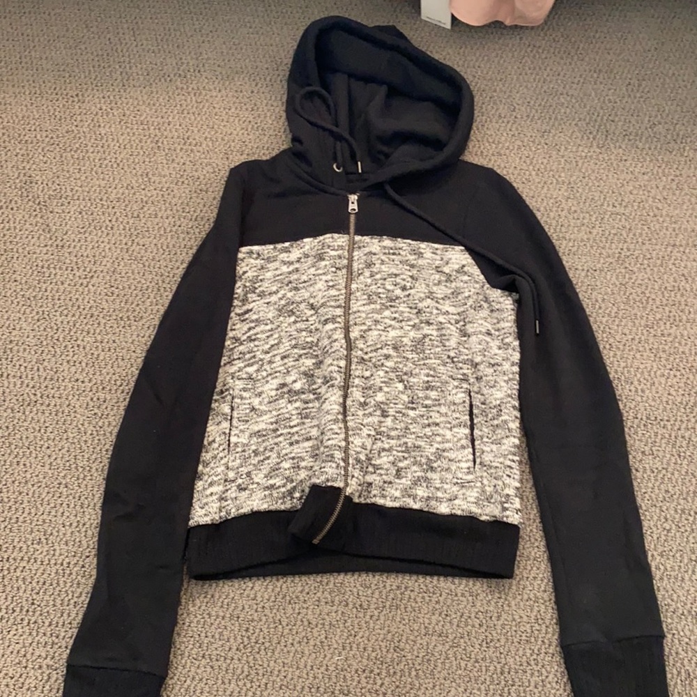 Abercrombie knit full zip hoodie